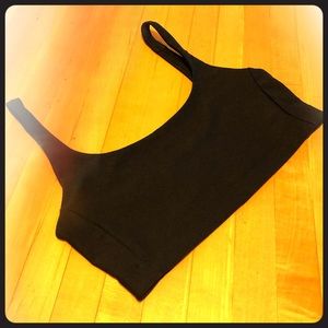 Outdoor Voices Double-Time Bra in Black (Small)
